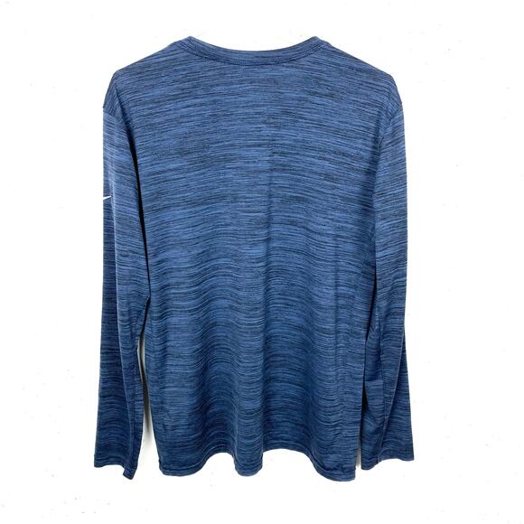 Patriots NFL Nike On Field Apparel Blue Top Size Large For Coach Jamael Lett - Picture 2 of 11